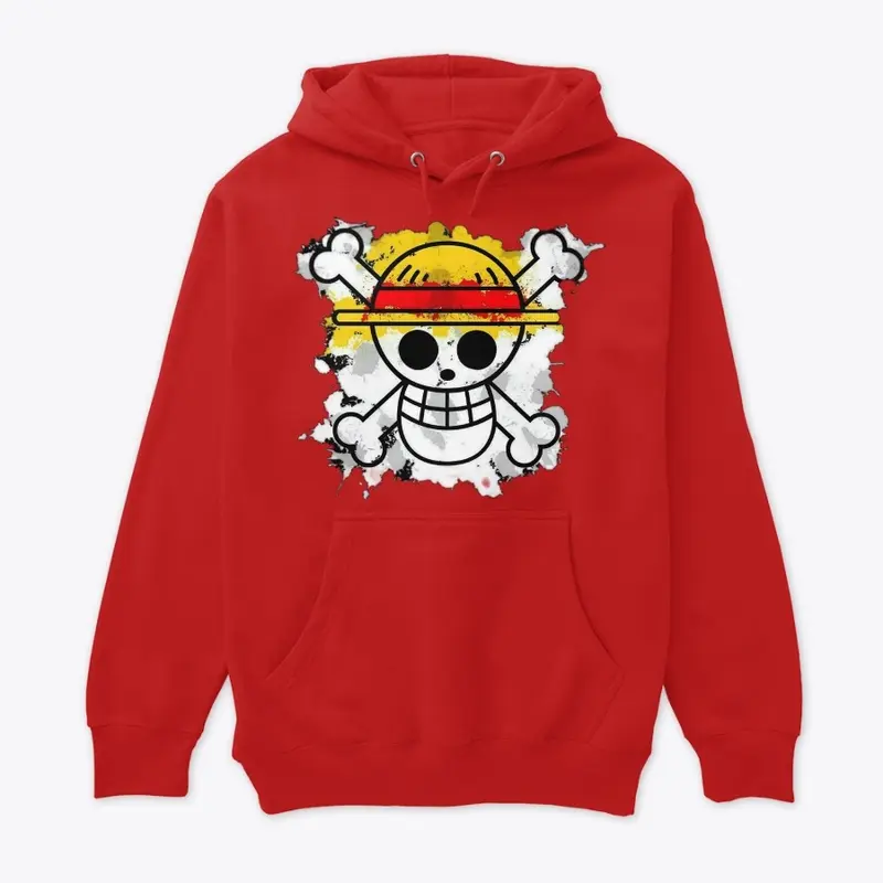 Pirate Flag With Hat Hoodie 