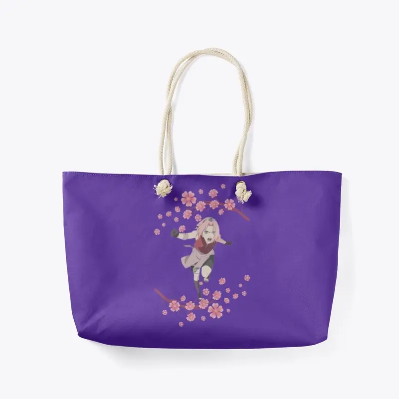 Pink Ninja Tote